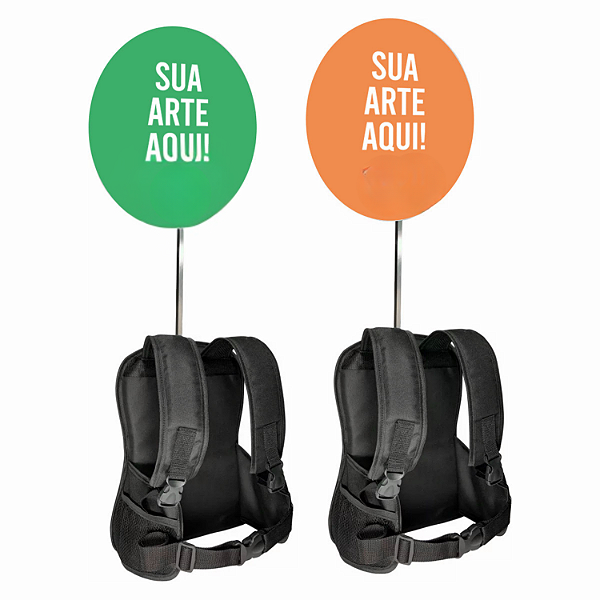 Mochila Pirulito Outdoor para Propaganda e Caixa Volante Personalizada