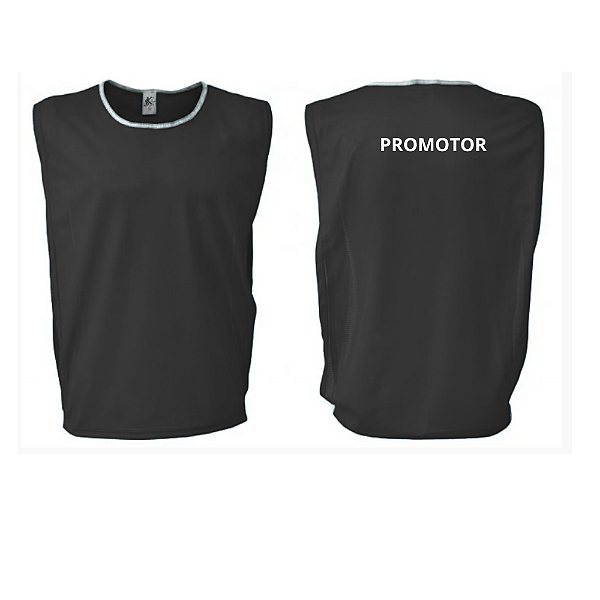 Kit com 10 Colete para para promotor de marca e produto - Personalizado com a logo da empresa