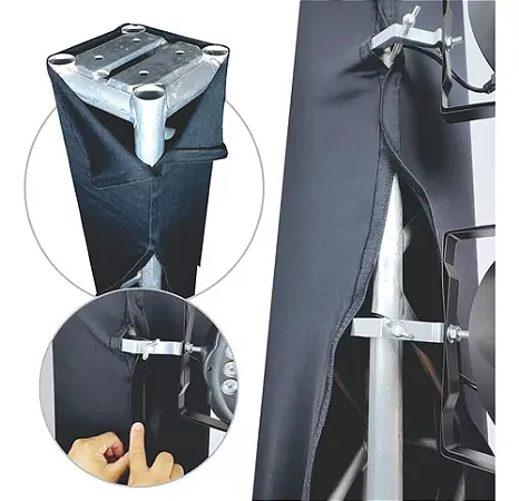 Capa em tecido para Q20 box truss com velcro