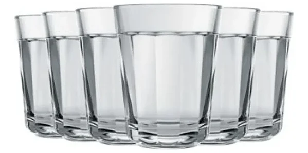 Copo Americano shot de vidro para bares ou restaurante - Personalizados