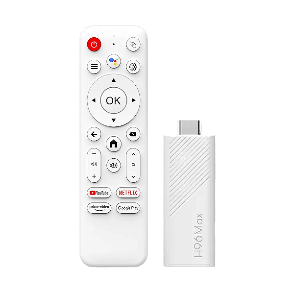 H96 MAX TV Stick 4K Android 14 Atv H313 2GB 8GB 16GB Wifi6 Google BT Voz Remoto Dongle TV Inteligente H96MAX