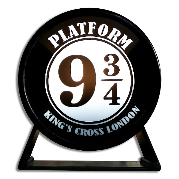 Luminária Plataforma 9 3/4 Harry Potter