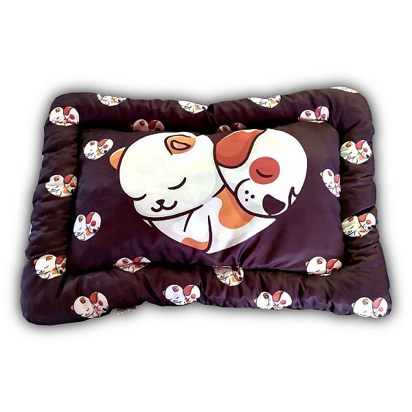 Cama Pet para Cão e Gato c/ Enchimento Coração