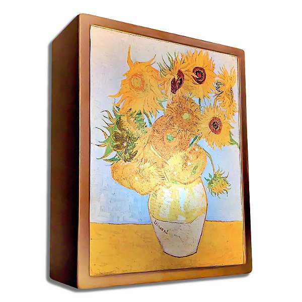 Luminária Doze Girassóis numa Jarra de Van Gogh