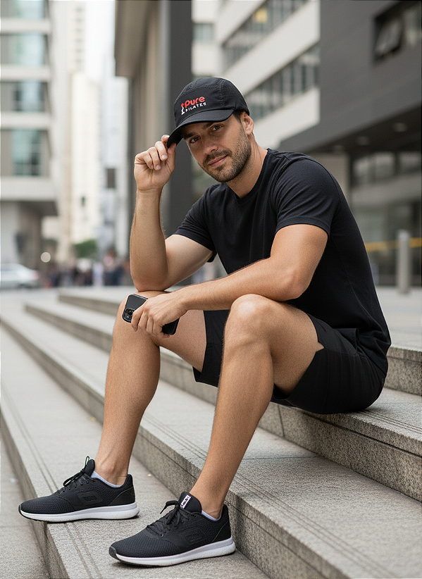 Boné Techfit - Preto