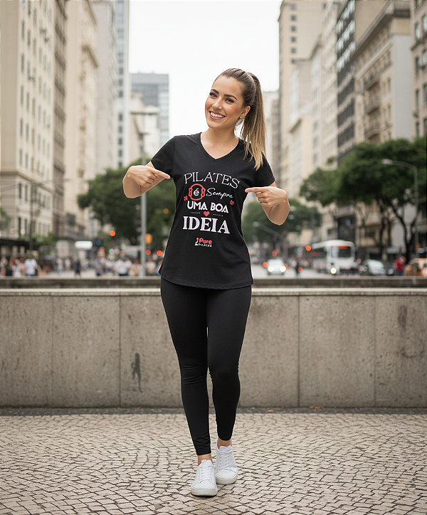 Camiseta Feminina Dry Fit - Boa Ideia