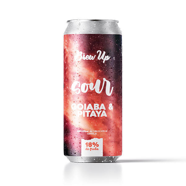 Sour Goiaba e Pitaya | Lata 473 ml