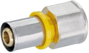 CONECTOR FIXO FÊMEA GÁS 20MMX1/2