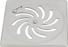GRELHA CAIXA SIFONADA QUADRADA INOX 150MM COPACABANA
