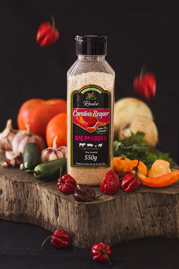 Sal de Parrilla Realce Carolina Reaper 500g