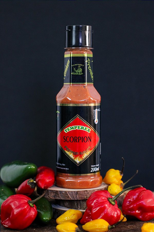 Molho de Pimenta Premium - Trinidad Scorpion 200ml