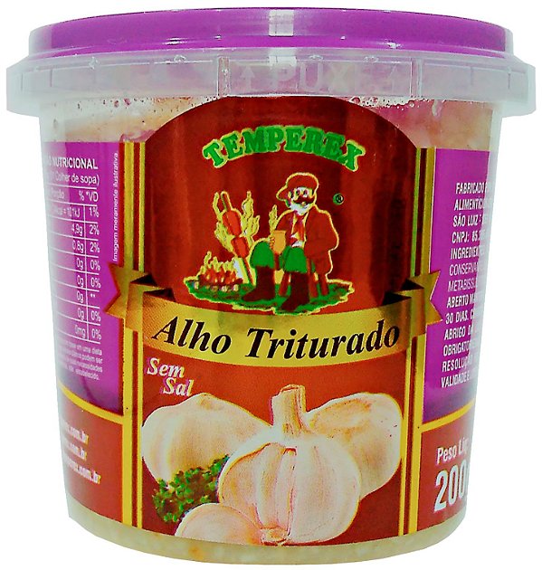 Alho Triturado 200g
