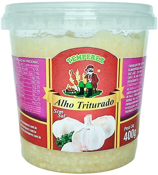Alho Triturado 400g