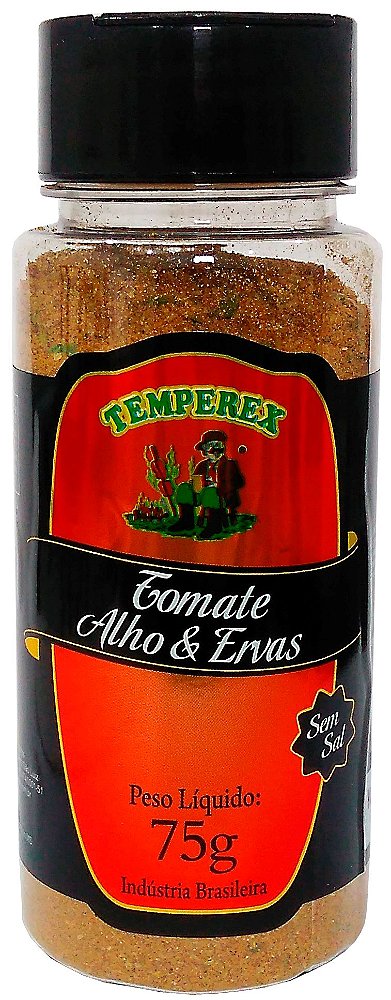 Tomate, Alho & Ervas s/ Sal 75g