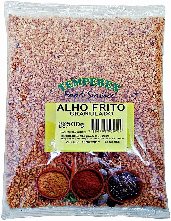 Alho Granulado Frito 500g