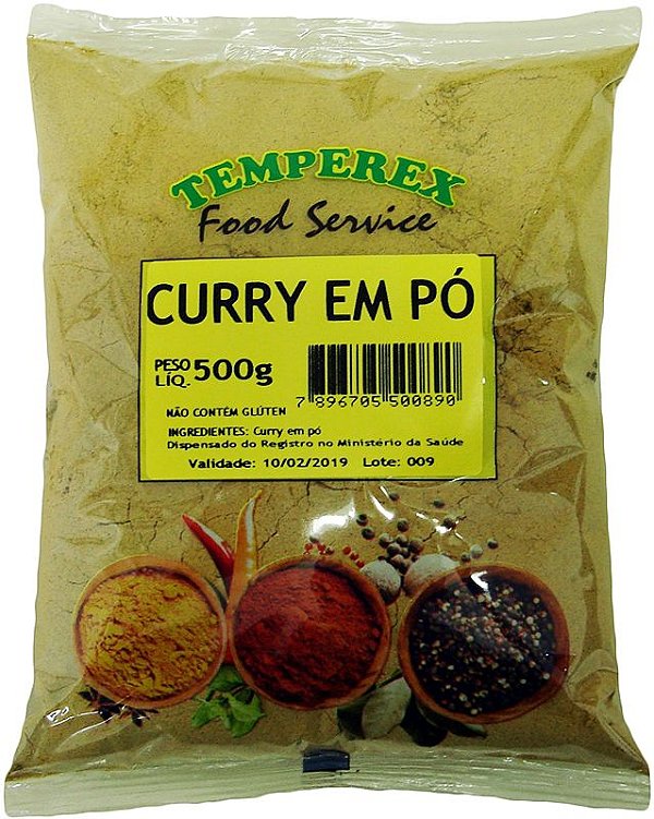 Curry em Pó 500