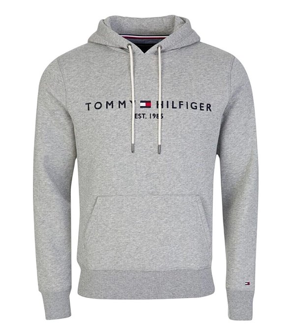 Moletom Tommy Hilfiger Masculino Cinza mescla