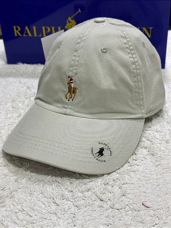 Boné Polo Ralph Lauren Cotton Chino Baseball Coloured Areia