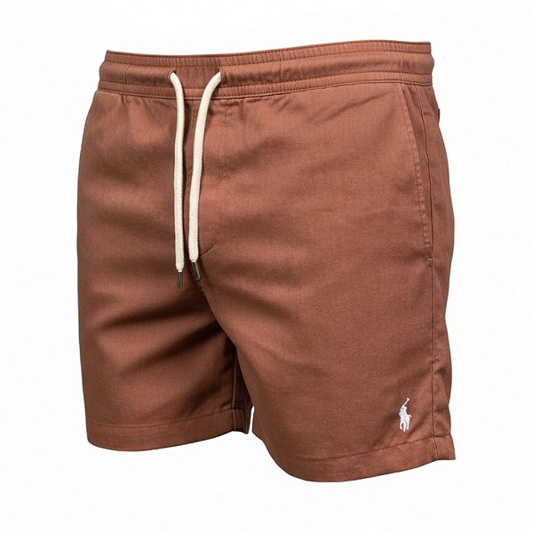 Bermuda RL Masculina Linho Marrom