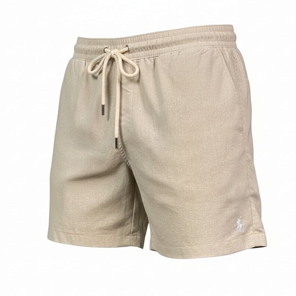 Bermuda RL Masculina Linho Areia
