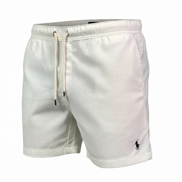 Bermuda RL Masculina Linho Branca