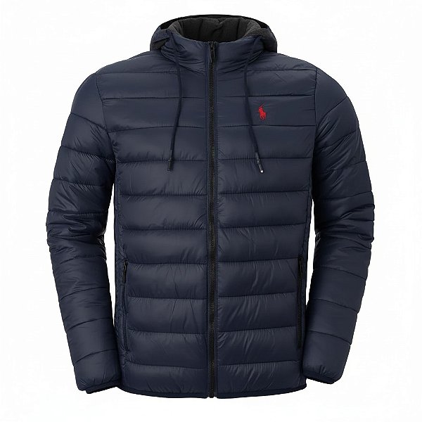 Jaqueta RL Masculina Puffer Azul marinho