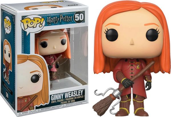 Boneco Funko Pop Harry Potter Ginny Weasley With Quidditch Robes 50