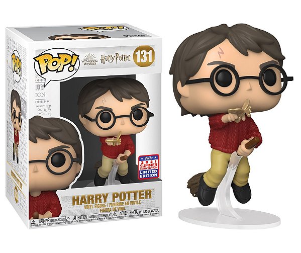 Boneco Funko Pop Harry Potter Flying With Winged SDCC 2021 131