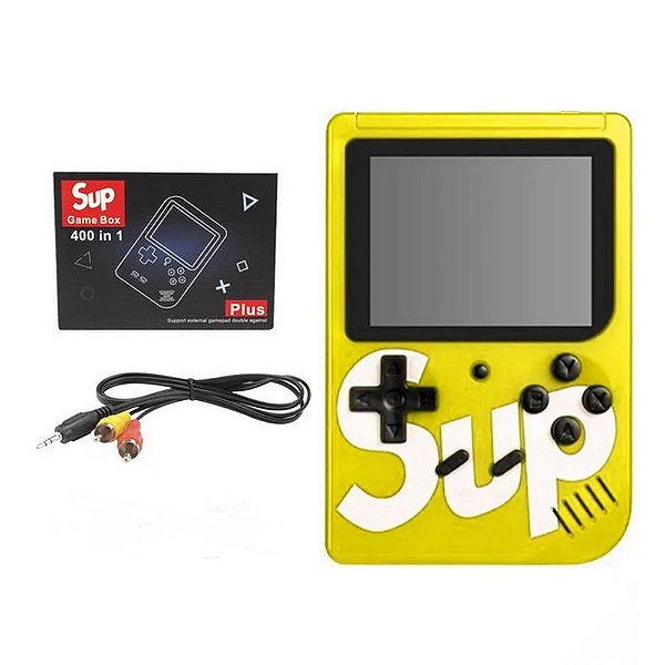 Mini Video Game Portatil 400 Jogos Internos Gamer Sup Box Plus