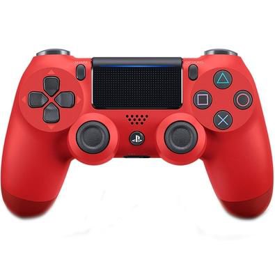 Controle de PS4 Vermelho