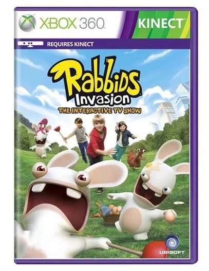 Rabbids Invasion (usado)  - Xbox 360