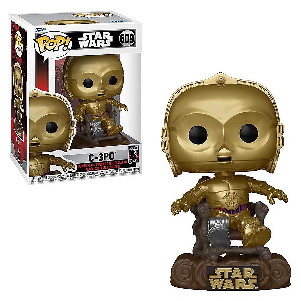 Funko Pop Star Wars Return Of The Jedi 40th C-3PO 609