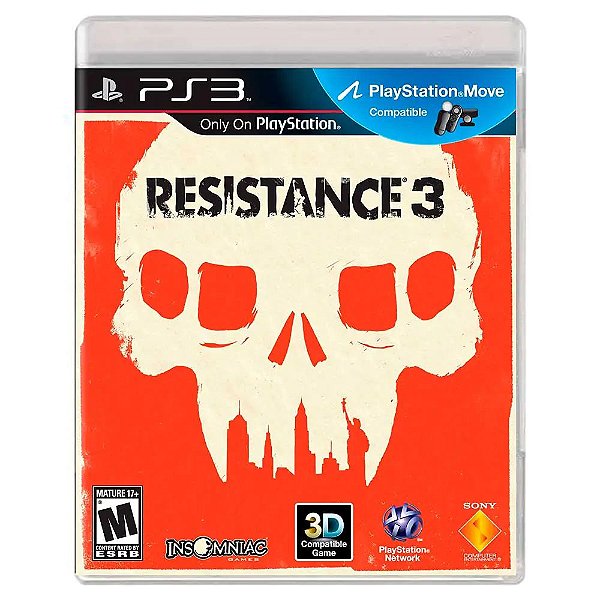 Resistance 3 (usado)- PS3