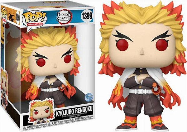 Funko Pop Demon Slayer Rengoku 1399 Super Sized 10