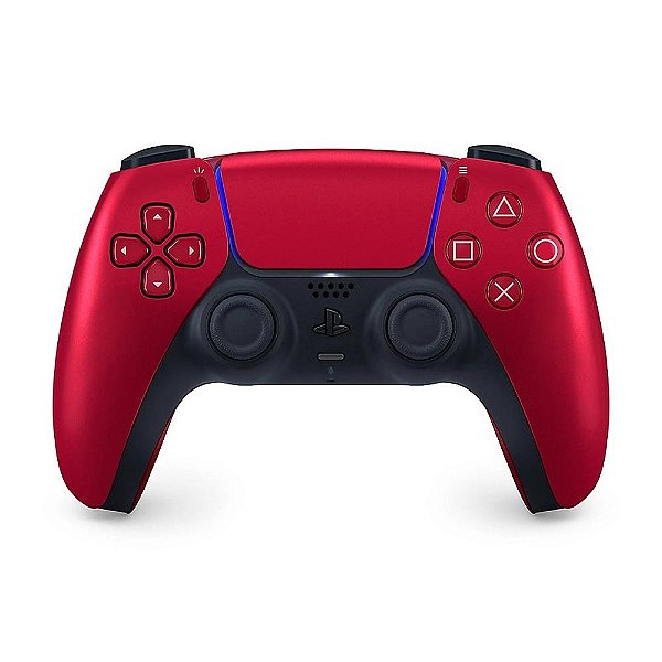 Controle Sony DualSense PS5, Sem Fio,  - Vermelho Volcanic