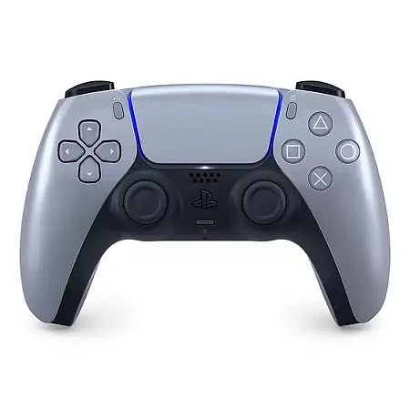 Controle Sony DualSense PS5, Sem Fio,  Prata Sterling Silver