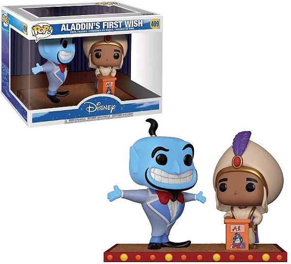 Boneco Gênio (Genie): Aladdin (Disney) Som e Movimento - Playmates Toys -  Toyshow Tudo de Marvel DC Netflix Geek Funko Pop Colecionáveis