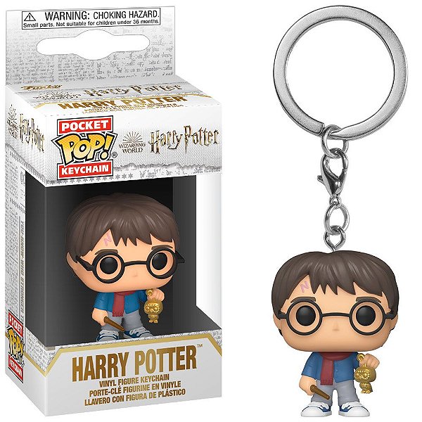 Chaveiro Funko Pocket Pop Keychain Harry Potter HOLIDAY