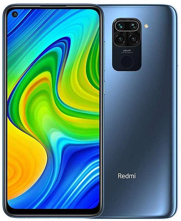 Smartphone Xiaomi Redmi Note 9 Midnight Grey 128GB