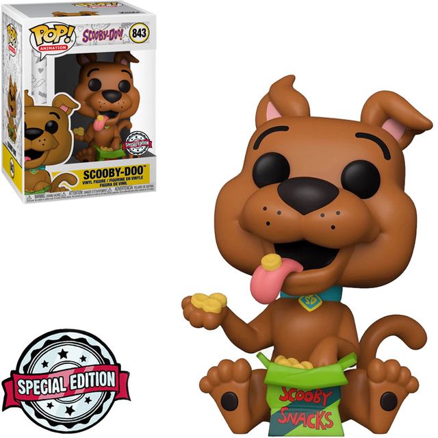 Boneco Funko Pop Scooby-Doo With Snacks 843