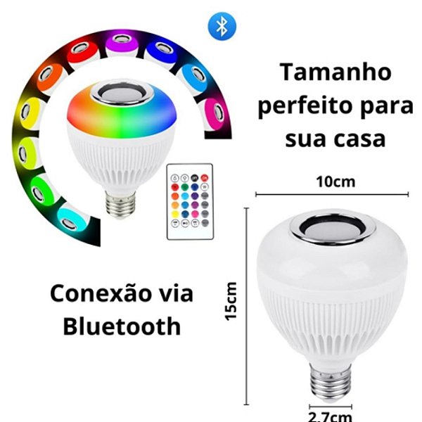 Lampada Musica Bluetooth  RGB