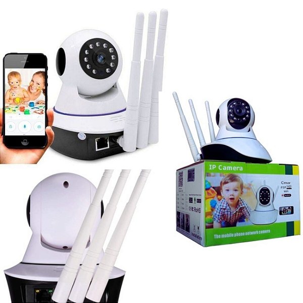 Camera IP - 3 Antenas