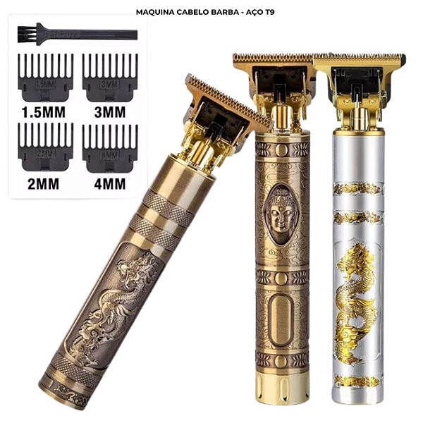 Máquina de Cortar Cabelo e Barba - T9