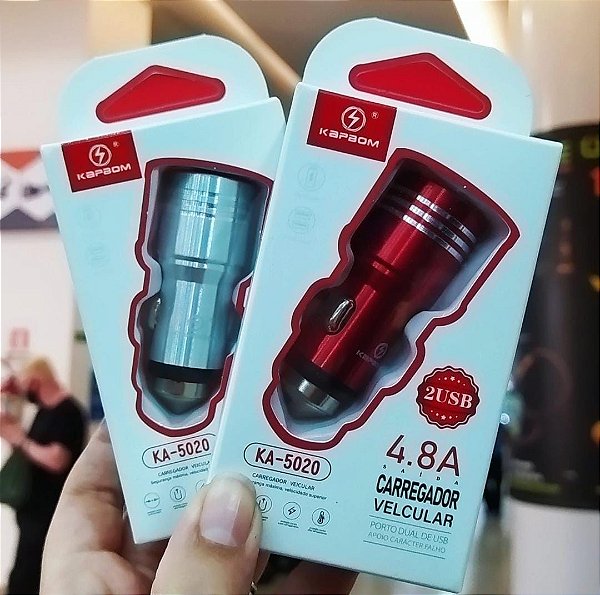 Fonte carregar celular - Veicular 12v
