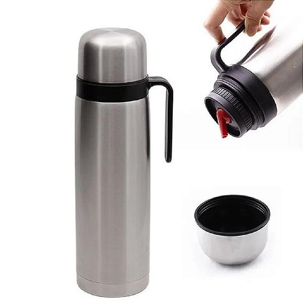 Garrafa Térmica 1 L Aço Inox Café