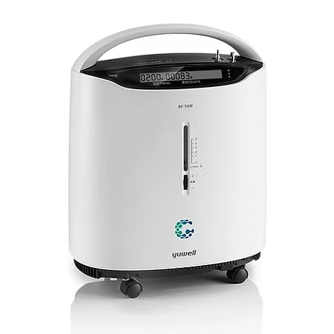 CONCENTRADOR DE OXIGÊNIO YUWELL - 5 LITROS - COM NEBULIZAÇÃO