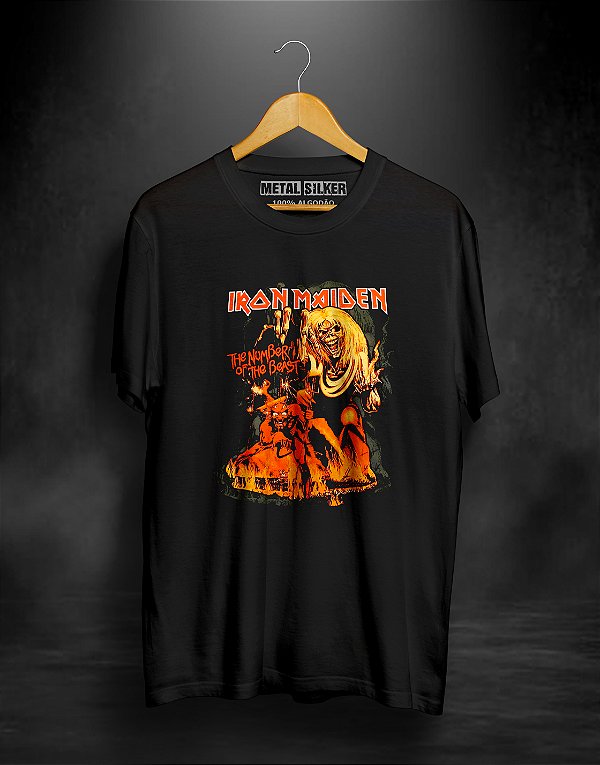 Camiseta Iron Maiden The Number of The Beast