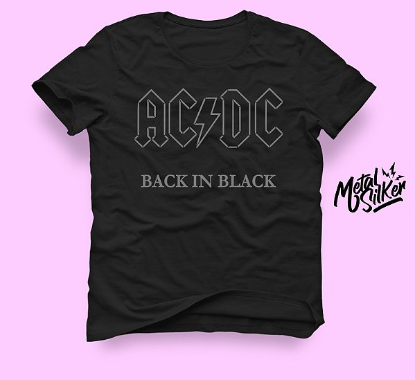Baby Look AC/DC Back in Black