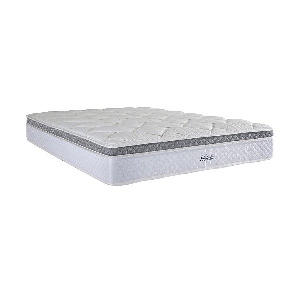 Colchão Herval Toledo molas ensacadas Queen size 158X198X28