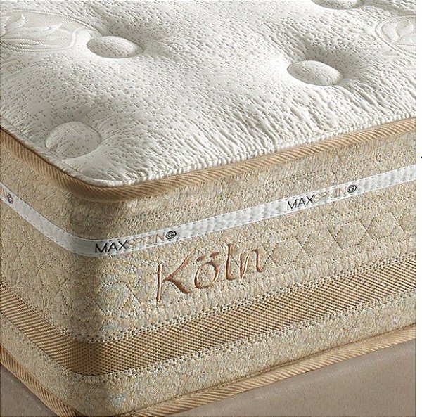 Conjunto: box + colchão Herval Koln- molas maxspring - king 193X203X71